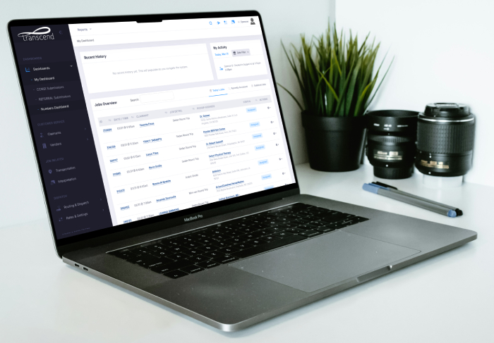 Infinity Admin Screenshot